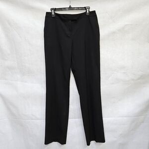 Jones New York Sydney Black Trouser 62% Polyester 34% Viscose 4% Elastane Sz 6
